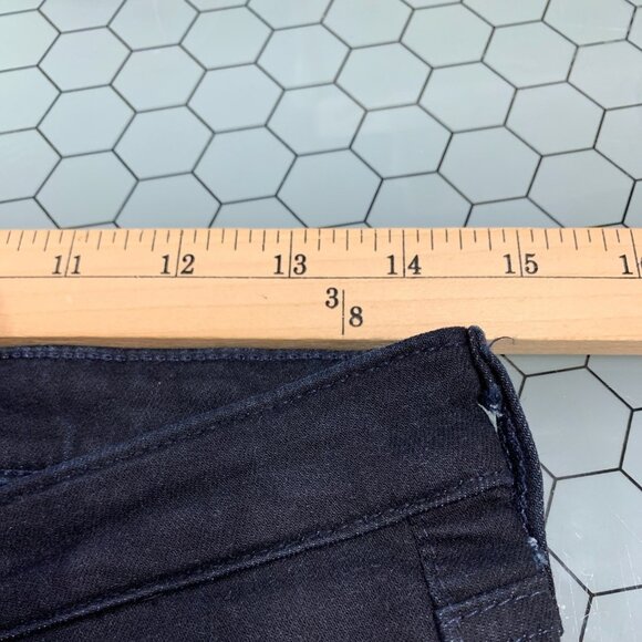 Adriano Goldschmied The Stevie Ankle Jeans Womens 27R Slim Straight Dark Denim - Picture 5 of 10